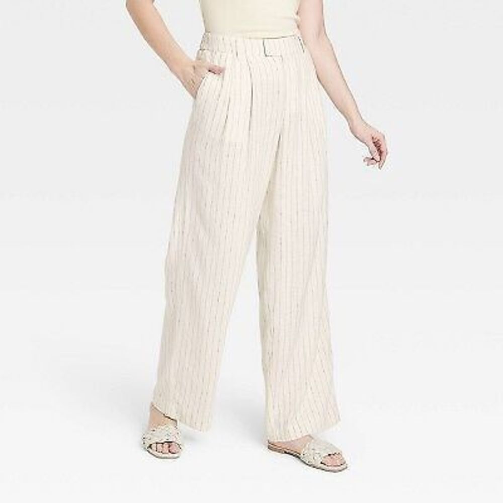 a new day Cream Wide Leg Pants